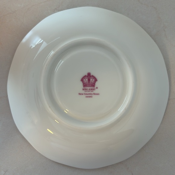 🌸💖 NWT Royal Albert New Country Roses Pink Bone China Teacup & Saucer 💖🌸 - Picture 14 of 17